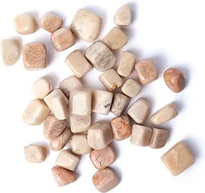 Produktbild von Mondstein-Trommelsteine A-Qualität – ±15–35 cm; ±500 g – ±1,5–3,5 cm; ±500g