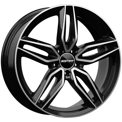 Zdjęcie produktu dla Koło Aluminiowe Gmp Fasten 9X19 5X112 Et 48 Black Diamond