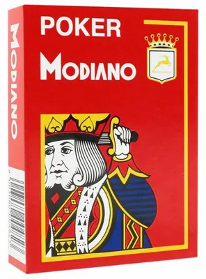Image de Modiano – Cartes de Poker Rouges