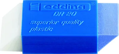 Produktbild von Radiergummi edding DR 20 Packung mit 20 Stück