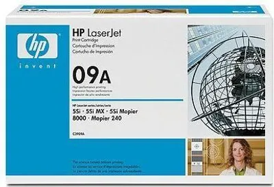 Produktbild von HP 09A Black Original LaserJet Toner Cartridge, 15000 Seiten, Schwarz, 1 Stück(e)
