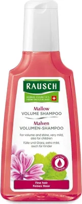 Obrázek produktu pro RAUSCH Mallow Volume Shampoo, 200 ml, Šampon, Neprofesionální, Unisex, Jemné vlasy, Řídké vlasy, Proti kudrnacení, Lesklý, Posilující, Zvětšující objem