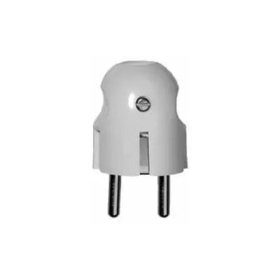 Produktbild von Merten SCHUKO-Stecker weiß 122427