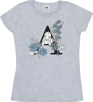 Produktbild von Disney - "Alice in Wonderland" T-Shirt für Damen BI7119 (M) (Grau)