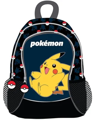 Produktbild von Safta Pok23-1553 Pokemon Pokeball Junior 18l 46x32x15.5 Cm Rucksack Schwarz Kinder Schwarz One Size