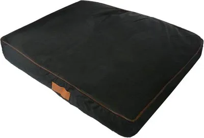 Image de Lit pour chien 30" en mousse à mémoire de forme, noir, imperméable
