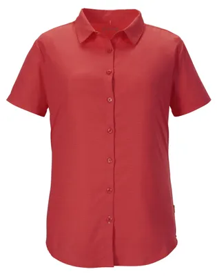 Produktbild von killtec Damen Funktionsbluse KOS 65 WMN WVN SHRT, Coral pink, 36, 41344-000