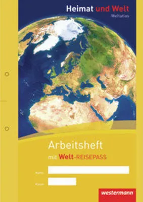 Produktbild von Heimat und Welt Weltatlas. Arbeitsheft Kartenarbeit