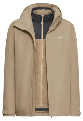 Produktbild von Jack Wolfskin Herren Stonelite 3in1 Jacke hazel wood M