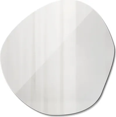 Zdjęcie produktu dla Lustro Nieregularne Ścienne Wiszące – 76,6 x 77,3 cm – Nowoczesne – Do Łazienki – Salonu – Sypialni