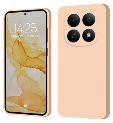 Produktbild von Hülle für Xiaomi Redmi Note 15 / 15 5G Case Cover Bumper Smartphone Softgrip Schutzhülle Farbe: Rosa