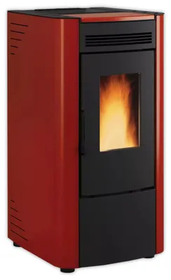 Immagine prodotto di Stufa a pellet Extraflame | KETTY 5.0 | 6,5 kW | ventilata | Bordeaux