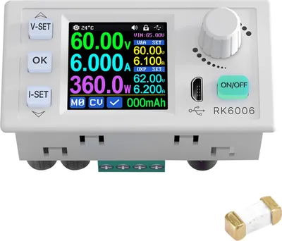 Produktbild von Gleichstromgeregelte Stromversorgungen Konstantspannung Konstantstrom Wartungs-Experimentier-Stromversorgungsgerät 1,54-Zoll-LCD-Bildschirm