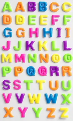 Produktbild von Creative-Sticker Buchstaben bunt
