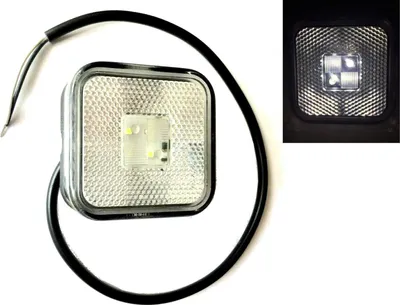 Produktbild von Weiß LED Umrissleuchte Begrenzungsleuchte Positionsleuchte E9 LKW PKW Anhänger
