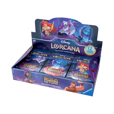 Obrázek produktu pro Disney Lorcana: Ursula's Return Booster Box.