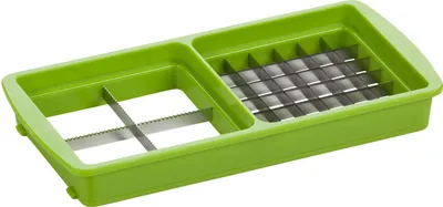 Produktbild von Nicer Dicer smart Messereinsatz 10x10 & 30x30 mm, kiwigrün
