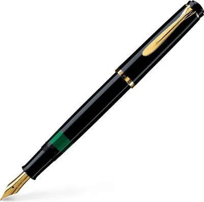Immagine prodotto di Pelikan Füllhalter M200 Schwarz M Geschenkbox