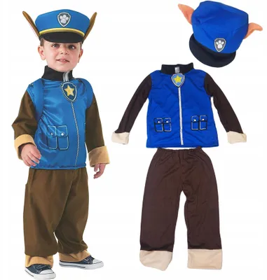Produktbild von Toys Paw Patrol Chase Kinderkostüm Verkleidung Größe 110-116
