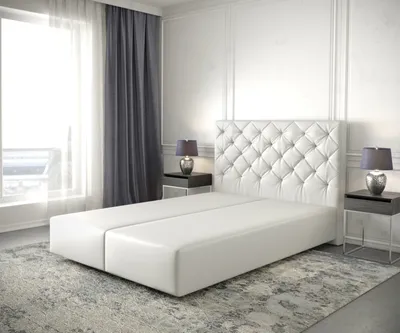 Produktbild von DELIFE Boxspringgestell Dream-Great 160x200 cm Kunstleder Weiß