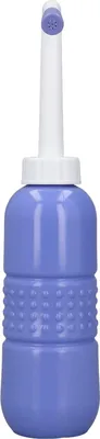 Image de Bouteille d'eau portable pour le nettoyage du périnée et des fesses Bleu