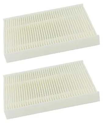 Produktbild von 2x Trade-Shop Pollenfilter Luftfilter kompatibel mit Bosch WTL6500FF WTL6500FG WTL6500GB WTL6500NL WTL6500SK WTL6501 WTL6501CH WTL6501FF Trockner