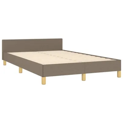 Produktbild von Bettgestell ohne Matratze Taupe 120x190 cm Stoff