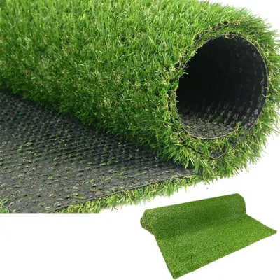 Obrázek produktu pro Umělý trávník, výška 20 mm, pro použití v zahradě a pro zvířata (1 m x 5 m)