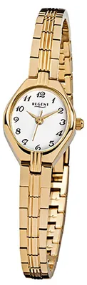 Obrázok produktu pre Hodinky Regent pre dámy, zlaté, elegantné, quartz, analógové, model D3URF303