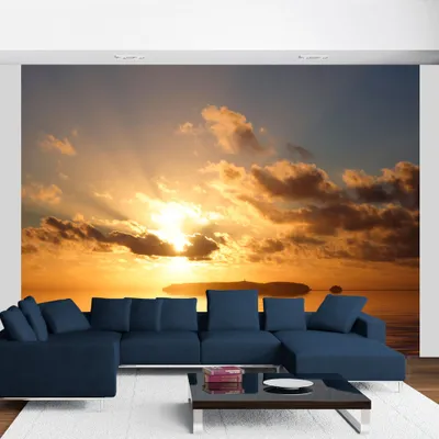 Produktbild von Basera Fototapete Sonnenuntergangsmotiv 100403-123, Vliestapete, 350x270 cm