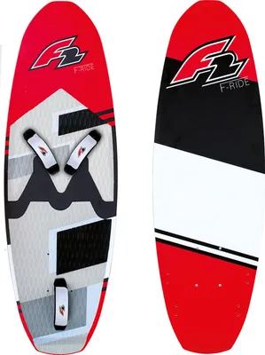 Produktbild von F2  Foil Kiteboard F-RIDE  153cm Rot/Schwarz/Weiss Mega- Vorjahresmodelle