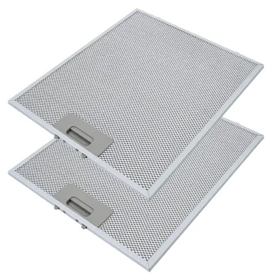Metall-Fettfilter 358x258 mm für Dunstabzugshauben, 2 Stück