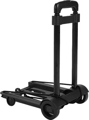 Produktbild von Faltbarer Einkaufwagen - Leichter 2-Rad Handwagen - Ideal zum Einkaufen und Transportieren von Gepäck oder Waren