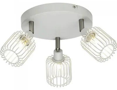 Produktbild von Brilliant Deckenleuchte Flavian 3-flammig schwenkbar Ø37,5cm Weiß IP20 max. 3 x 33W G9 ohne Leuchtmittel