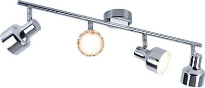 Produktbild von LED Deckenleuchte, Chrom, Spots beweglich, L 60 cm