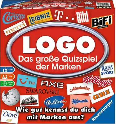 Produktbild von LOGO - Das große Quizspiel der Marken Ravensburger 26083