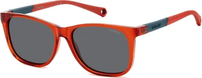 Produktbild von Polaroid Kinder PLD 8058/S Red 46/13/125 Kinder Sonnenbrillen