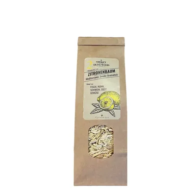 Produktbild von Zitronenholzchips zum Grillen und Räuchern 500 ml