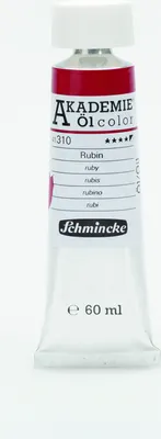 Produktbild von Schmincke 60ml AKADEMIE Öl color Rubin Öl 41 310 011