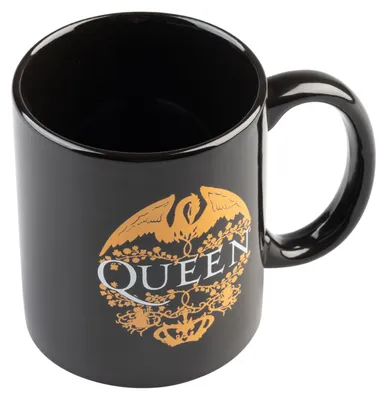 Keramikbecher Queen Band 350 ml, spülmaschinenfest, mikrowellengeeignet