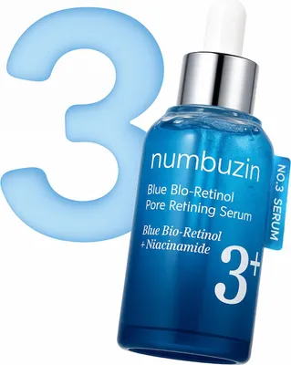 Produktbild von Numbuzin No.3 Blue Bio Retinol Pore Refining Serum 30ml