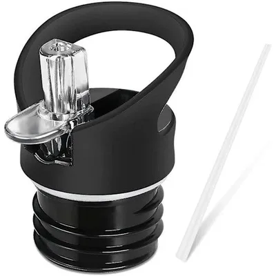 Image de Bouchon isolant pour gourde - Bouchon à vis transparent - Adapté aux gourdes - Diamètre : 4,3 cm