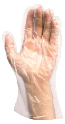 Produktbild von 1000x Einweghandschuhe aus HDPE universal passend (L)