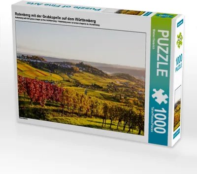 Produktbild von Calvendo Rotenberg mit der Grabkapelle auf dem Württemberg 1000 Teile Puzzle quer 640x480mm, Dieterich Werner; 7390250
