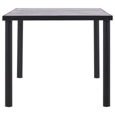 Produktbild von "im Sonderangebot"Esstisch für 2-4 Personen - CLORIS - Küchentisch - Schwarz und Betongrau 180 x 90 x 75 cm MDF - NeuMöbel6880693