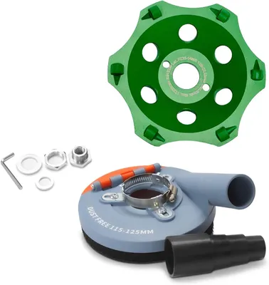 Produktbild von FANZWORK Absaughaube für Winkelschleifer mit. 125 mm PKD-Schleiftopf