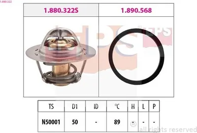 Immagine prodotto di Termostato Renault 89C Megane