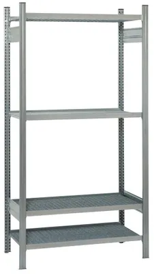 Produktbild von Regal für bis zu 2 Schränke mit Wandbefestigung, BxTxH 1060x535x2000mm