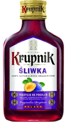 Obrázek produktu pro Krupnik, ovocný likér ze švestek, 100 ml