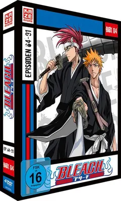 Produktbild von Bleach TV Serie - DVD Box 4 (Episoden 64-91) (4 DVDs)
